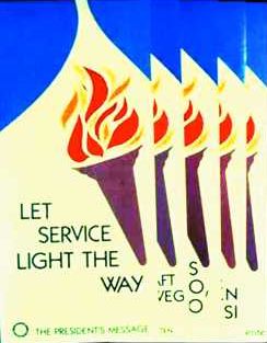 Let Service Light the Way logo